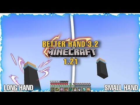 SMALL HAND FOR MINECRAFT BEDROCK EDITION - BETTER HAND