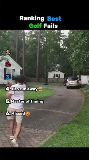 Ranking Best Golf Fails⛳