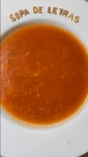 Sopa de Letras, My Favorite Food as a Kid! So Easy to Make!!