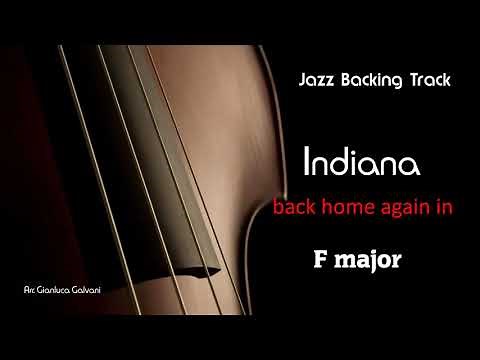 New Backing Track BACK HOME AGAIN IN INDIANA ( F ) - Dixieland New Orleans Dixie Jazz Mp3 Jazzing