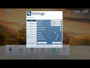 Train Simulator Classic TSC Graphics Settings