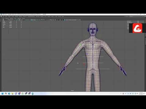 CLASS 45 Rig controller AutodeskMaya 2025