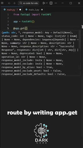 how fast API works in python #programming #python #coding #cybersecurity