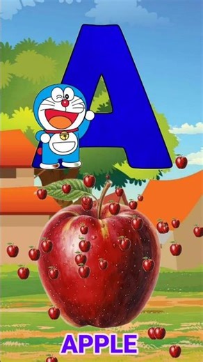A for Apple 🍎| Kids Alphabet Learning Video | ABC for Toddlers #abcd #shorts