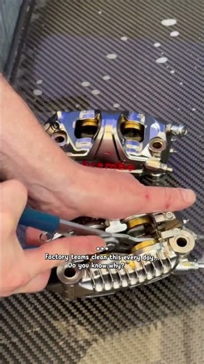 Why WorldSBK Mechanics Clean Brembo Calipers Every Day!
