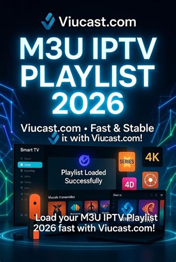 Discover the best M3U IPTV playlists 2026