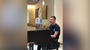 Hospitalized music student inspires fellow patients with original song