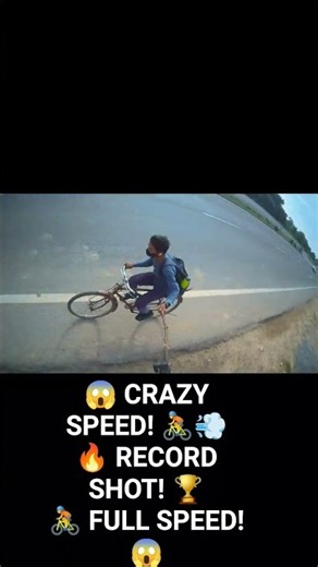 🚴🔥 SPEED KING RECORD! 😱 Stick Stand Se Crazy Cycling Shot! 💨