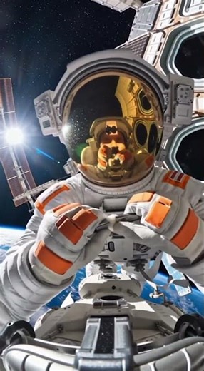 This Is What Astronauts REALLY See During a Spacewalk 🚀