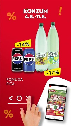 Ne propusti novu ponudu u Konzumu! #konzum #katalog