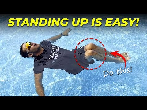 How to Stand Up Safely in Water - Back Float Recovery Technique