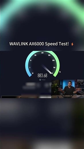 WAVLINK AX6000 WiFi 6 Router is testing, and the results are mind-blowing! #wifi #homenetwork #tech