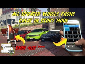 GTA 5 - All Updated Vehicle Phone Cheat You Must Try in Story Mode! (D10 Pursuit, Jet Pack & More)