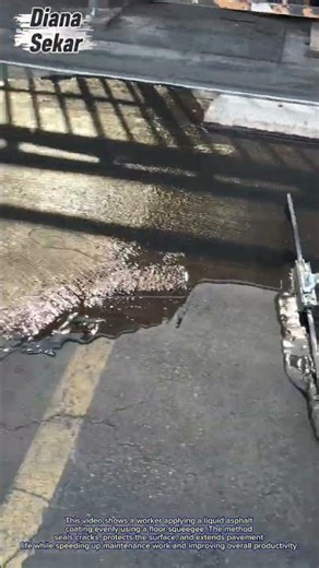 Asphalt Surface Coating Technique | Fast & Efficient Pavement Finishing