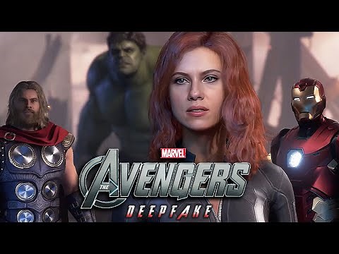 Marvel's Avengers Game with MCU Actors [Deepfake]