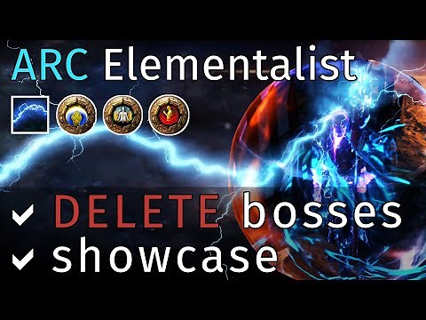 Path of Exile 3.13 - Arc Elementalist Annihilating Endgame Invitations (Showcase)