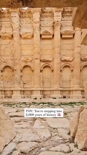 39K views · 413 reactions | Explore the timeless beauty of Baalbeck Roman Ruins, where history whispers in every stone. ️❤️ @livelove.baalbeck @livelovebekaa video by @lebanon_explorer | Live Love Beirut | Facebook