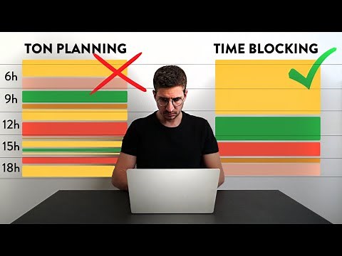 Cette Méthode de Travail va EXPLOSER ta Productivité - Time Blocking