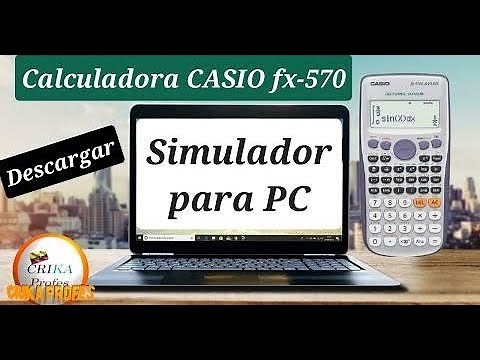 DESCARGA para PC Calculadora CASIO fx 570 fácil 1
