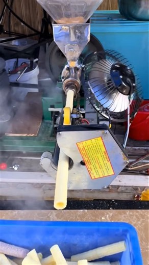 The Making of rice puff live with modern machine ✨️