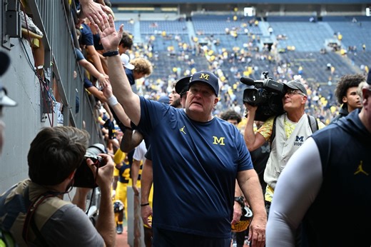 “6-16 career record is nice and juicy,” “Michigan’s Coach O”: CFB fans torch Marlin Klein after backing Biff Poggi as Sherrone Moore replacement