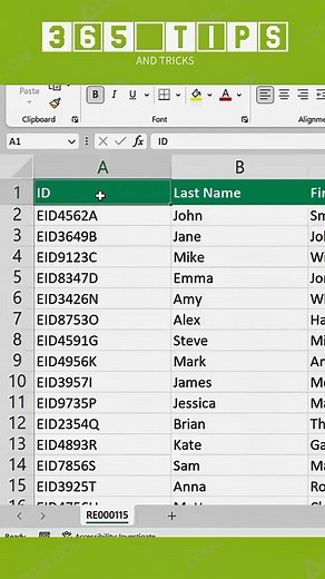 Scroll Sideways #tipsandtricks #learnexcel #exceltips #exceltricks #ExcelSkills #excelformulas #datamanagement #fbreels #reelsfb | 365 Tips & Tricks