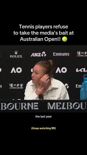 Good on them for being prepared for off topic questions, but honestly it’s pretty unfair of the reporter to ask them that… 👀 #mediatraining #pressconference #australianopen #prstrategy #comms