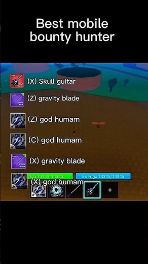 BEST GOD HUMAM + GRAVITY BLADE + PORTAL FRUITS COMBO IN ROBLOX BLOX FRUITS