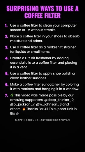 Surprising Ways to Use a Coffee Filter #ad (Verify Info)