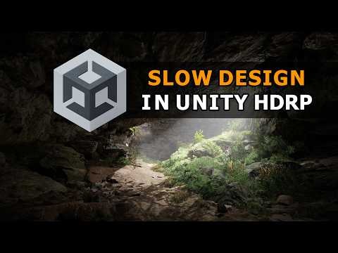 Slow Design - "Underground Cave" | Unity 6 | Environment Design | Level Art | Speed Design | HDRP