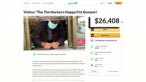 4.4K views · 93 reactions | An Ontario Tim Hortons worker set to receive a large payout thanks to a community crowdfunding effort says he plans on sharing some of the funds with his teammates and donating some to others in need. More here: https://toronto.ctvnews.ca/a-smile-doesn-t-cost-ontario-tim-hortons-worker-shocked-community-raised-over-20k-for-him-1.5256086 | CTV Toronto | Facebook