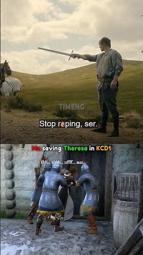 Me Saving Theresa in KCD1