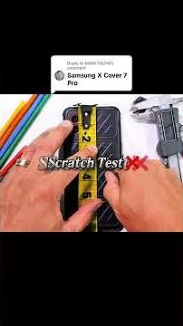 Samsung Galaxy XCover 7 Pro Durability Test 💪 Can It Survive Everything? 😱 | Scratch, Burn