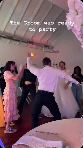 This groom was ready to PARTY! #bride #groom #wedding #engagement #love #marriage #couple #rings #kiss #together #proposal #romantic #forever #weddingday #happylife #meme | DJ Bigby | Facebook