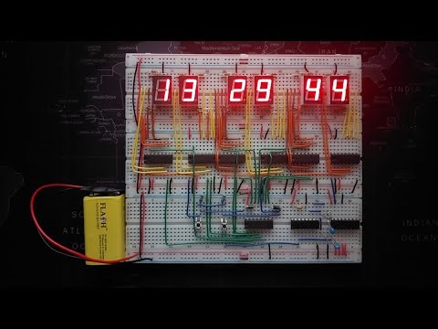 Building a 24 Hour Clock on Breadboards