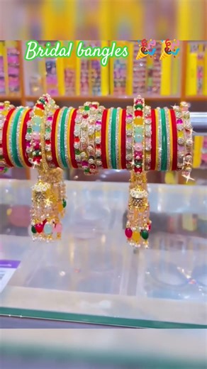 beautiful bangles set design #bridalbangles#shortsfeed#youtubeshorts#viralvideo#wedding#trending