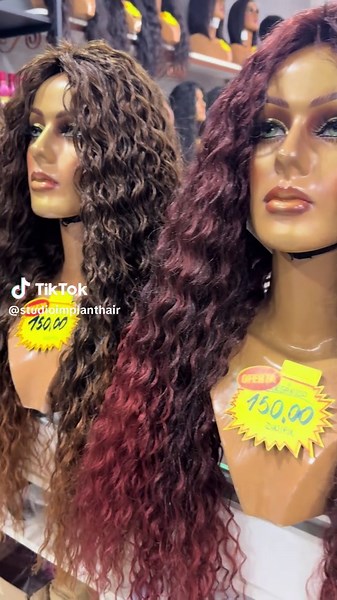 Wig Fibra orgânica 60/65cm 250/300g adere creme somente para cabelo orgânico, não aceita temperatura, touca fechada e presilhas internas $150,00 no pix/dinh $200,00 crédito e débito (não parcelo) Valores referente a unidade. Retirada na loja ou pelo Uber flash 21 968985576 shopping jardim Guadalupe Avenida Brasil 22155 Guadalupe Rio de Janeiro #promo #promoção #rj #wig #peruca
