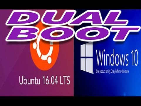 How to Dual Boot Windows 10 and Ubuntu 16.04 - using usb