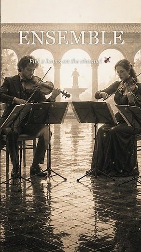 Relaxing Classical String Quartet 🎻 A Fresh Morning in a Garden at Dawn #shorts