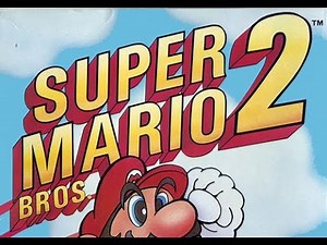 Super Mario Bros. 2 (NES) Full Walkthrough played as Luigi
