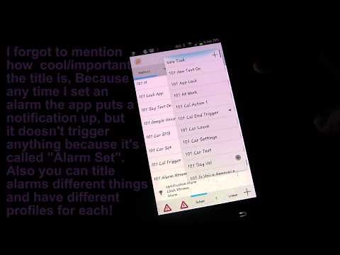 Tasker 101 Tutorial: Lesson 19 - Trigger Task w/ Notification from ANY other Android App