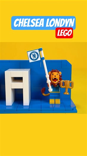 Chelsea z LEGO? 🔵🦁Zobaczcie tego LWA!