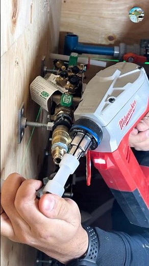 Connecting A RPBA Using PEX A (Cold Expansion) #shorts