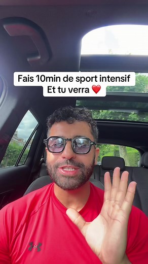 Fais 10 min de sport intensif et tu verras