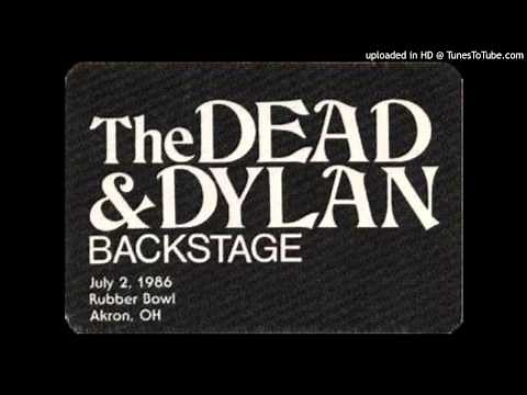 Grateful Dead & Bob Dylan - "Don't Think Twice, It's All Right" (Rubber Bowl, 7/2/86)