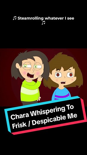 I'm having a bad bad day... #despicableme #undertale #chara #frisk #meme #memesexplained #tiktokmeme #undertalememe