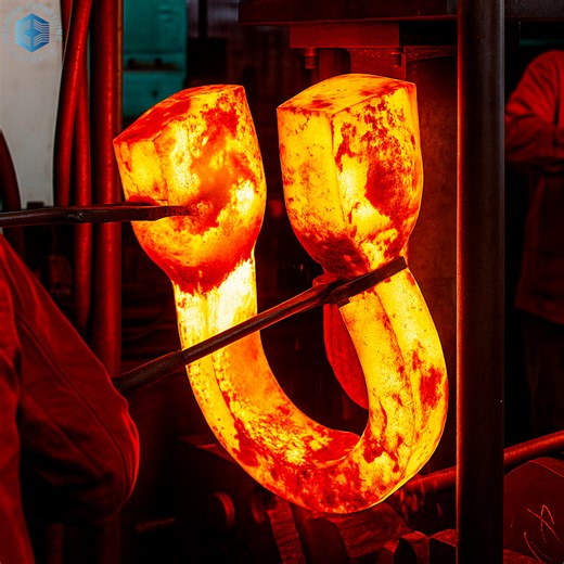 127K views · 2.5K reactions | Jumbo Shackle Forging Process！Amazing Manufacturing！ | Process everything factory’s | Facebook
