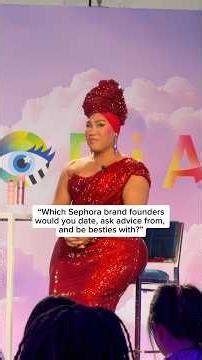 🤔Which Sephora brand founders would you date, ask advice from, and be besties with?! #onesizebeauty