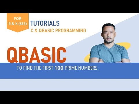 Qbasic program to display the first 100 prime numbers.