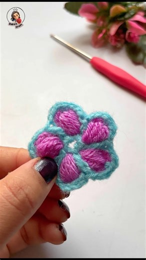 Beautiful Flower Crochet Pattern | Flower Crochet | #crochet #knitting #diy